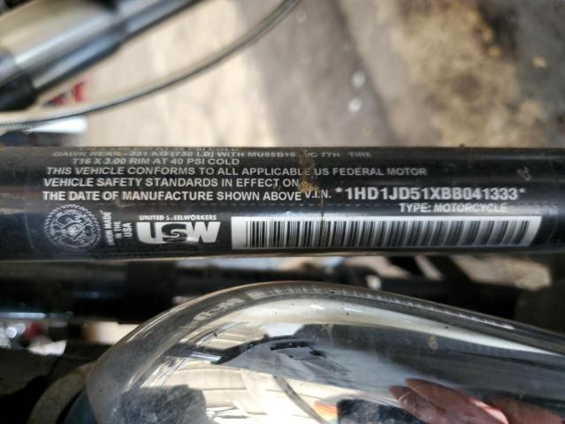 2011 HARLEY-DAVIDSON FLSTN 1HD1JD51XBB041333
