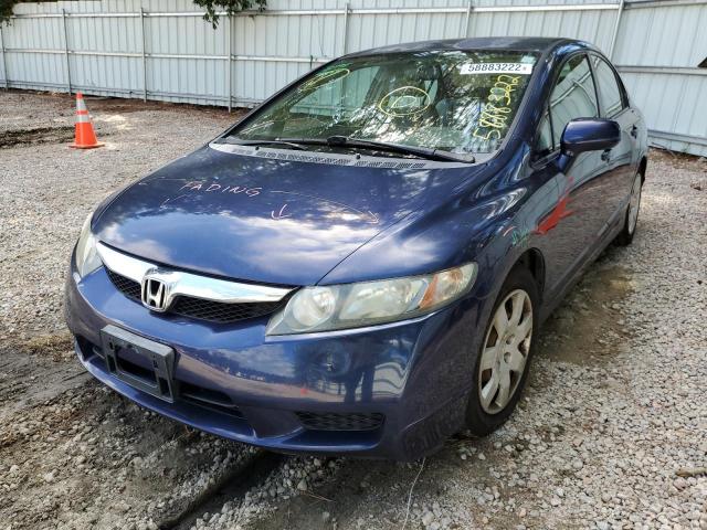 2010 HONDA CIVIC LX - 2HGFA1F52AH576672