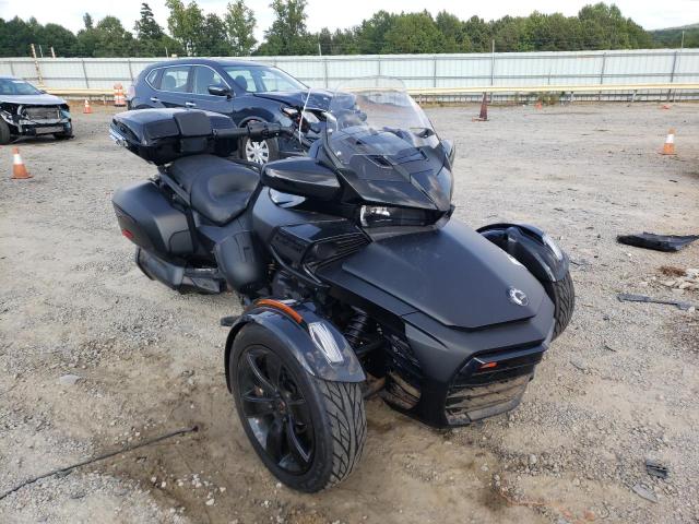 Salvage motorcycles for sale at Chatham, VA auction: 2019 Can-Am Spyder ROA