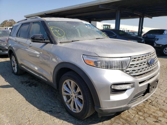 Salvage cars for sale from Copart Hayward, CA: 2021 Ford Explorer L