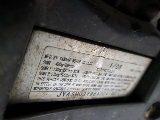 2006 YAMAHA YP400 JYASH03Y96A004145