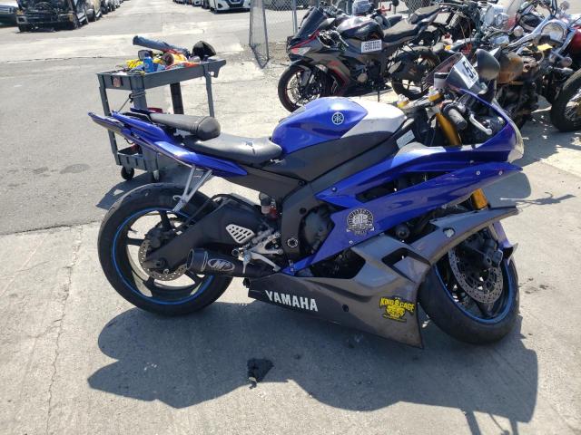 Salvage cars for sale from Copart Wilmington, CA: 2007 Yamaha YZFR6 L