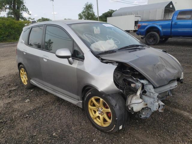 Salvage cars for sale from Copart Montreal Est, QC: 2007 Honda FIT S