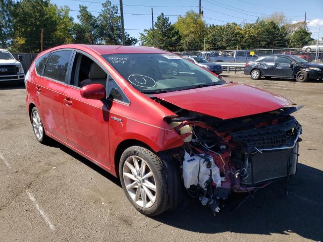Salvage cars for sale from Copart Denver, CO: 2014 Toyota Prius V