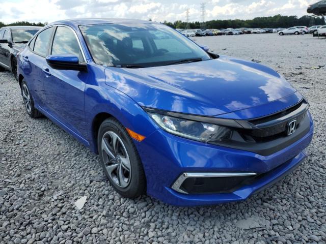 Salvage cars for sale from Copart Memphis, TN: 2019 Honda Civic LX