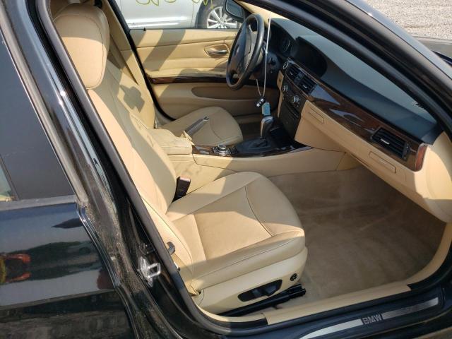 VIN: WBAPK5C54AA651329 Auction: COPART Lot: 59529052 Location: PA - CHAMBERSBURG WBAPK5C54AA651329 BMW 3 SERIES 2010 BLACK Photo 5