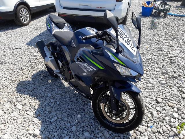 Salvage cars for sale from Copart Walton, KY: 2022 Kawasaki EX400