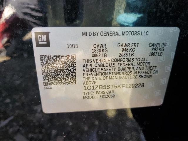 2019 CHEVROLET MALIBU LS - 1G1ZB5ST5KF120228