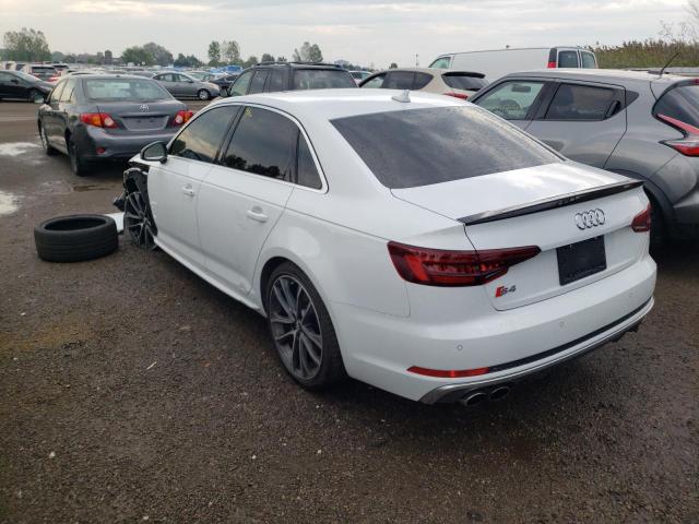 2018 AUDI S4 PRESTIG WAUC4AF43JA211137