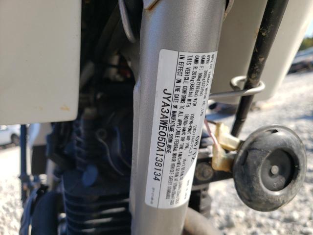 2013 YAMAHA TW200 JYA3AWE05DA138134