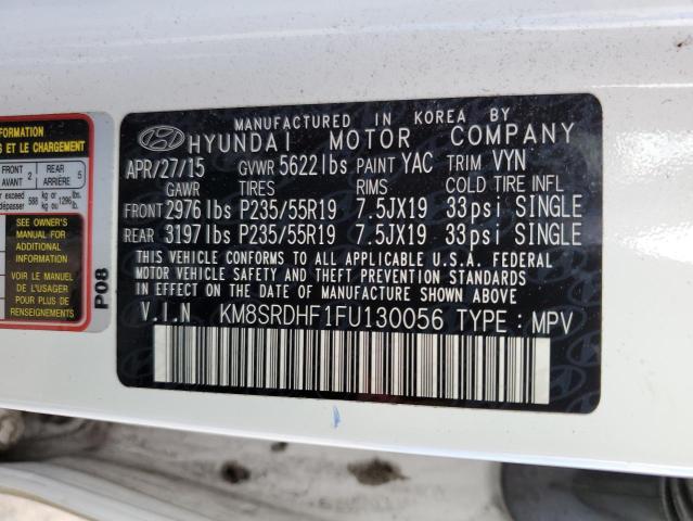 2015 HYUNDAI SANTA FE G - KM8SRDHF1FU130056