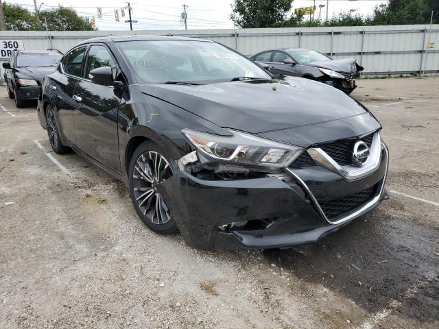 Salvage cars for sale from Copart Moraine, OH: 2017 Nissan Maxima 3.5