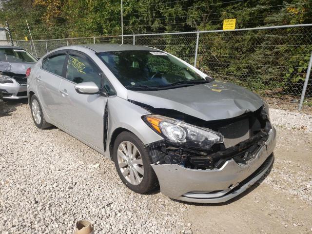 Salvage cars for sale from Copart Northfield, OH: 2015 KIA Forte EX