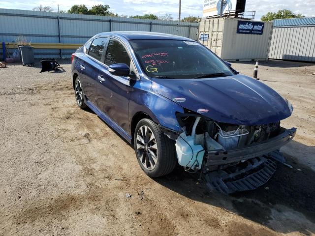 Salvage cars for sale from Copart Wichita, KS: 2017 Nissan Sentra SR