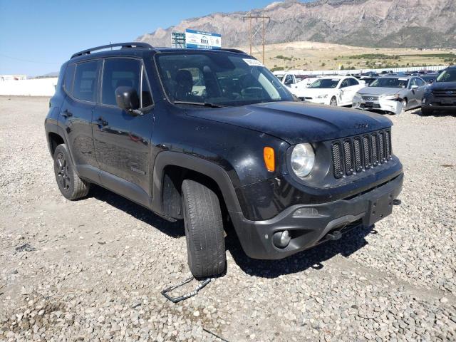 Salvage cars for sale from Copart Farr West, UT: 2018 Jeep Renegade S