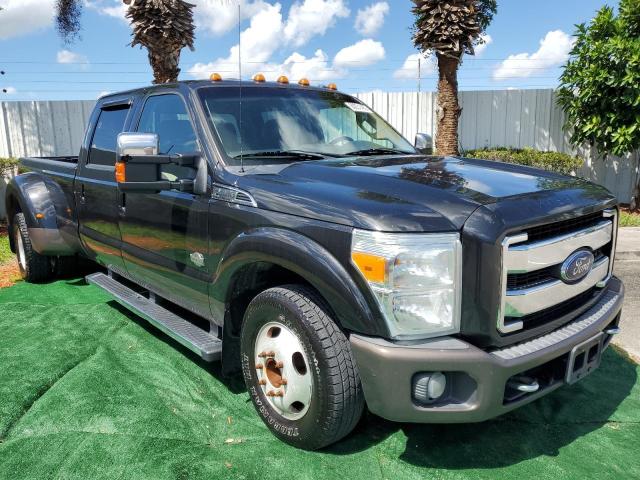 Salvage cars for sale from Copart Fort Pierce, FL: 2015 Ford F350 Super
