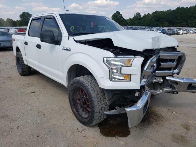 Salvage trucks for sale at Florence, MS auction: 2017 Ford F150 Supercrew