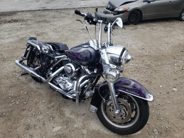 Salvage cars for sale from Copart Mendon, MA: 2003 Harley-Davidson Flhr