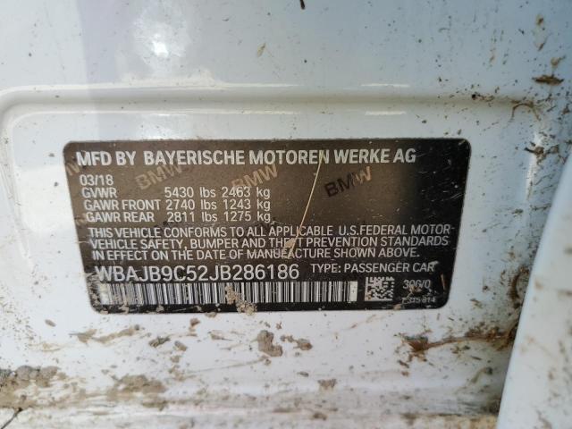 2018 BMW M550XI WBAJB9C52JB286186