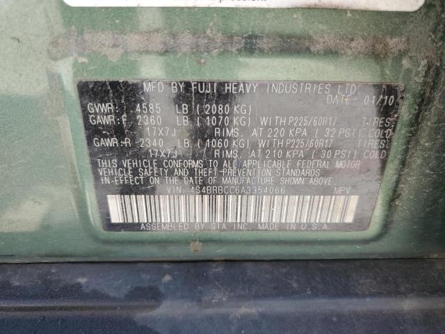 4S4BRBCC6A3354066 Subaru Outback 2.5i Premium