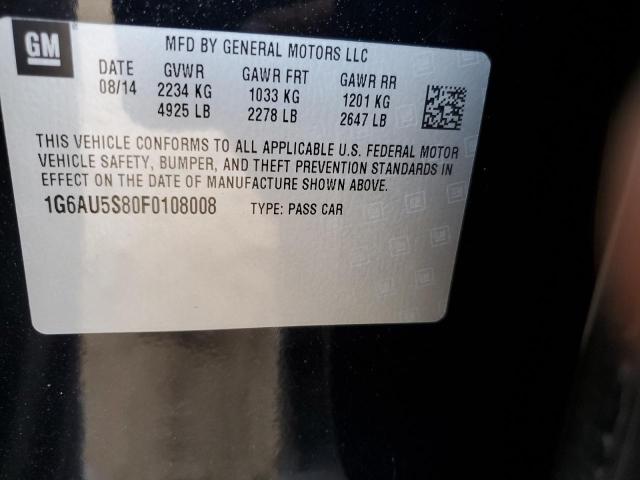 2015 CADILLAC CTS VSPORT 1G6AU5S80F0108008