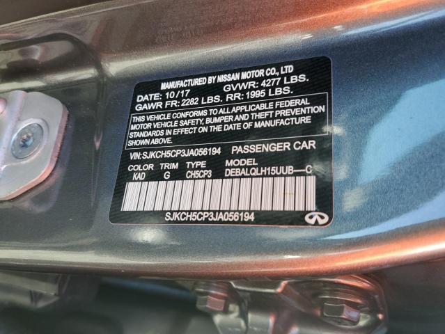 2018 INFINITI QX30 BASE - SJKCH5CP3JA056194