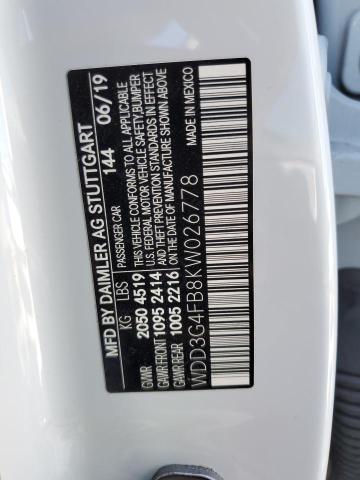 2019 MERCEDES-BENZ A 220 4MAT - WDD3G4FB8KW026778