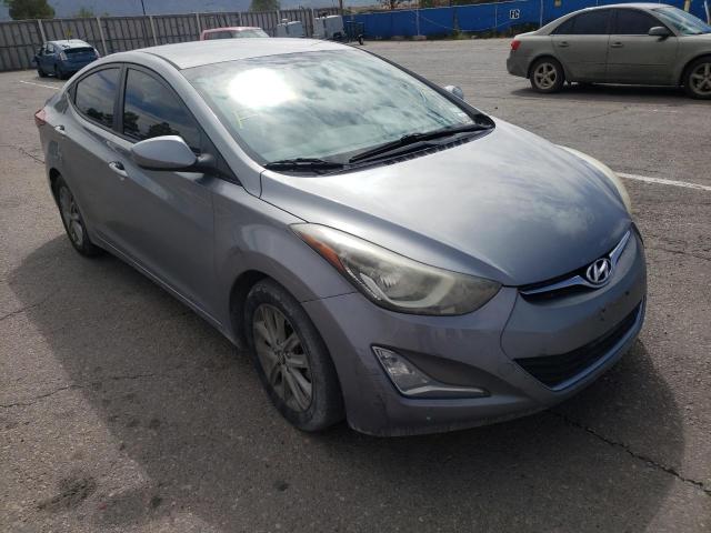 Salvage cars for sale from Copart Anthony, TX: 2015 Hyundai Elantra SE