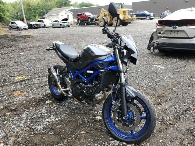 Salvage cars for sale from Copart Lyman, ME: 2022 Suzuki SV650 A
