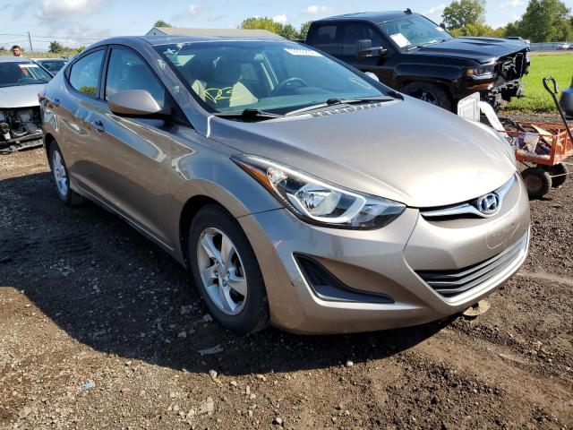 Salvage cars for sale from Copart Columbia Station, OH: 2014 Hyundai Elantra SE