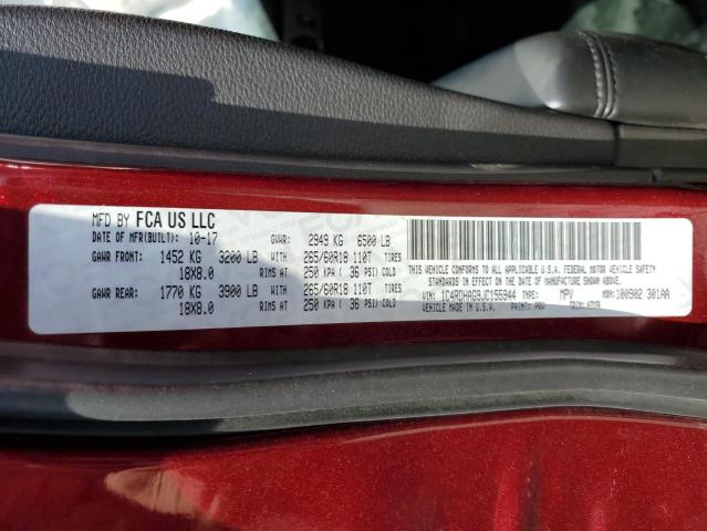 2018 DODGE DURANGO SX - 1C4RDHAG9JC155944