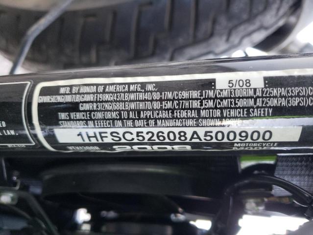 2008 HONDA VTX1300 R 1HFSC52608A500900