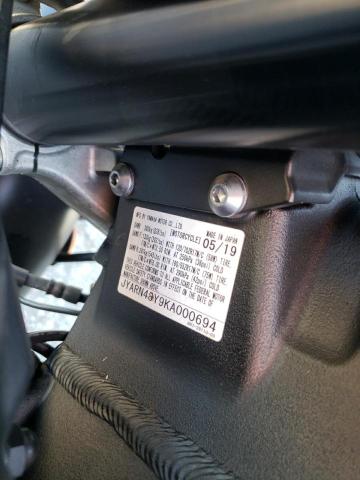 2019 YAMAHA MTN1000 C JYARN48Y9KA000694