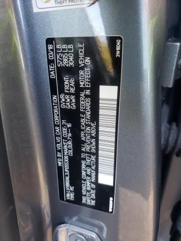 2018 VOLVO S90 T8 INS LVYBR0AL3JP055308
