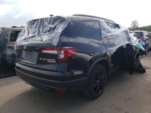 2021 HONDA PILOT BLAC 5FNYF6H76MB012585