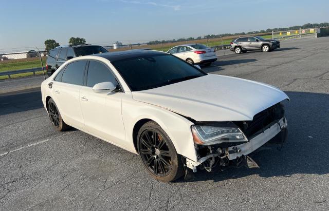 Salvage cars for sale from Copart York Haven, PA: 2012 Audi A8 L Quattro