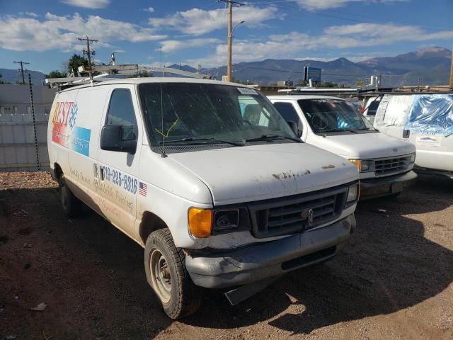 Salvage cars for sale from Copart Colorado Springs, CO: 2004 Ford Econoline