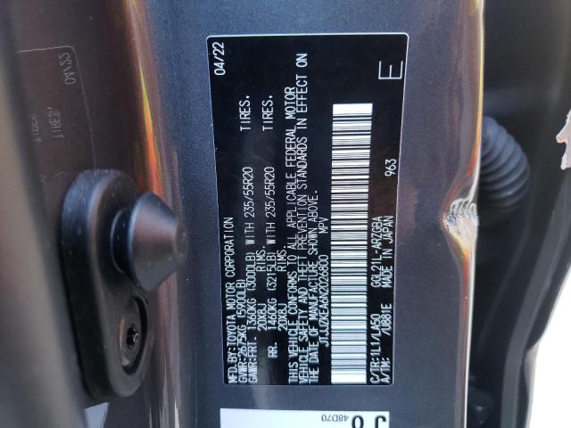 2022 LEXUS RX 350 L L JTJJZKEA6N2026800