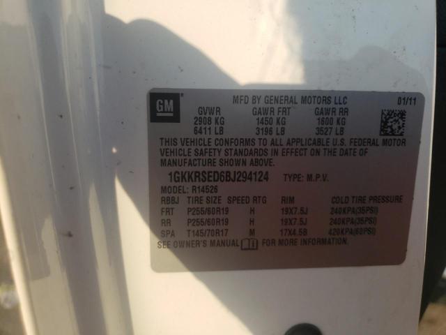 1GKKRSED6BJ294124 GMC Acadia Slt-2