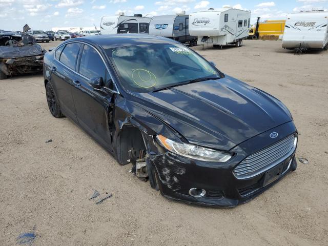 Salvage cars for sale from Copart Amarillo, TX: 2014 Ford Fusion Titanium