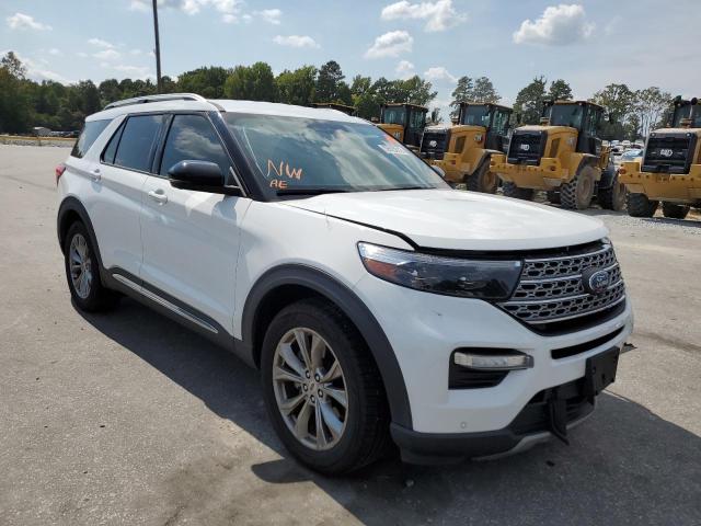Salvage cars for sale from Copart Dunn, NC: 2020 Ford Explorer L