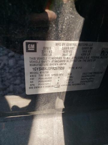 2015 CADILLAC 60 SPECIAL 1GYS4BKJ2FR267959