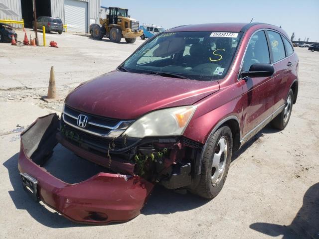 2010 HONDA CR-V LX - 5J6RE4H37AL051231