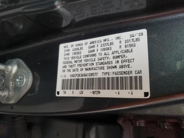 1HGCP26349A128577 2009 Honda Accord Lx