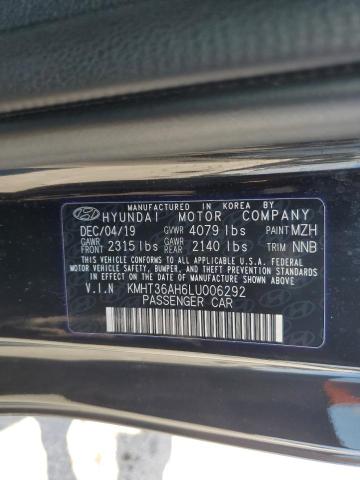 2020 HYUNDAI VELOSTER N KMHT36AH6LU006292