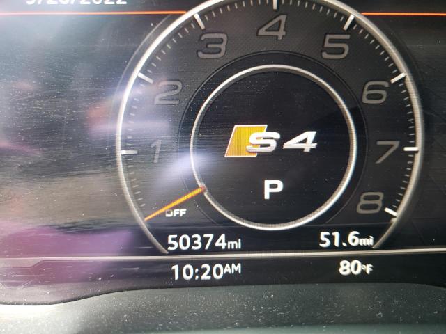 2018 AUDI S4 PRESTIG WAUC4AF48JA215149