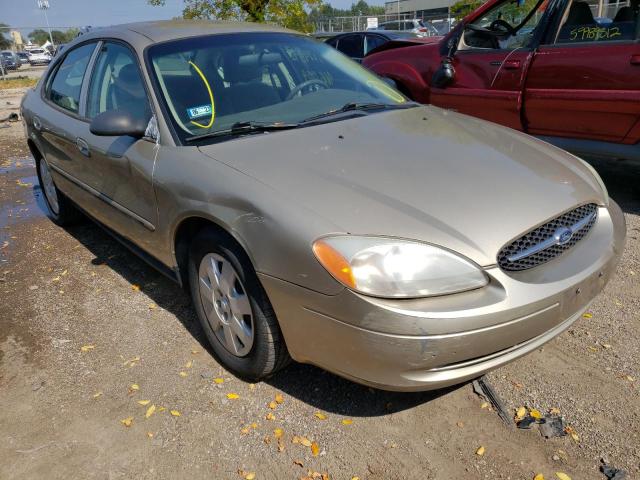 Salvage cars for sale from Copart Wheeling, IL: 2001 Ford Taurus LX