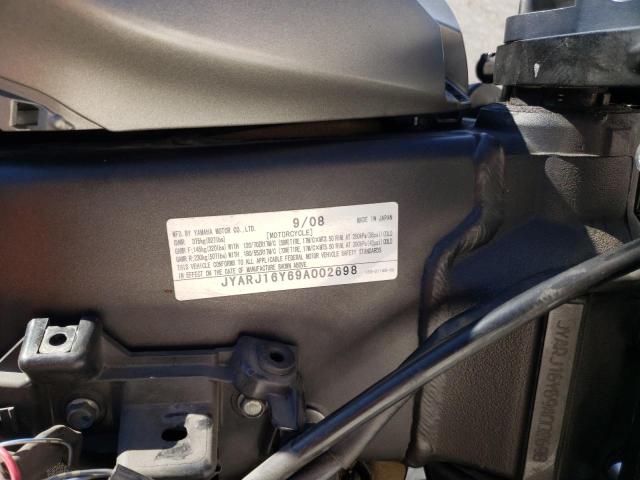 2009 YAMAHA YZFR6 C JYARJ16Y69A002698