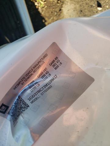 2021 GMC SAVANA CUT 1GD37RC73M1199417