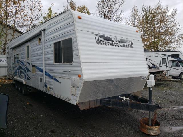Salvage cars for sale from Copart Anchorage, AK: 2007 Weekend Warrior Travel Trailer